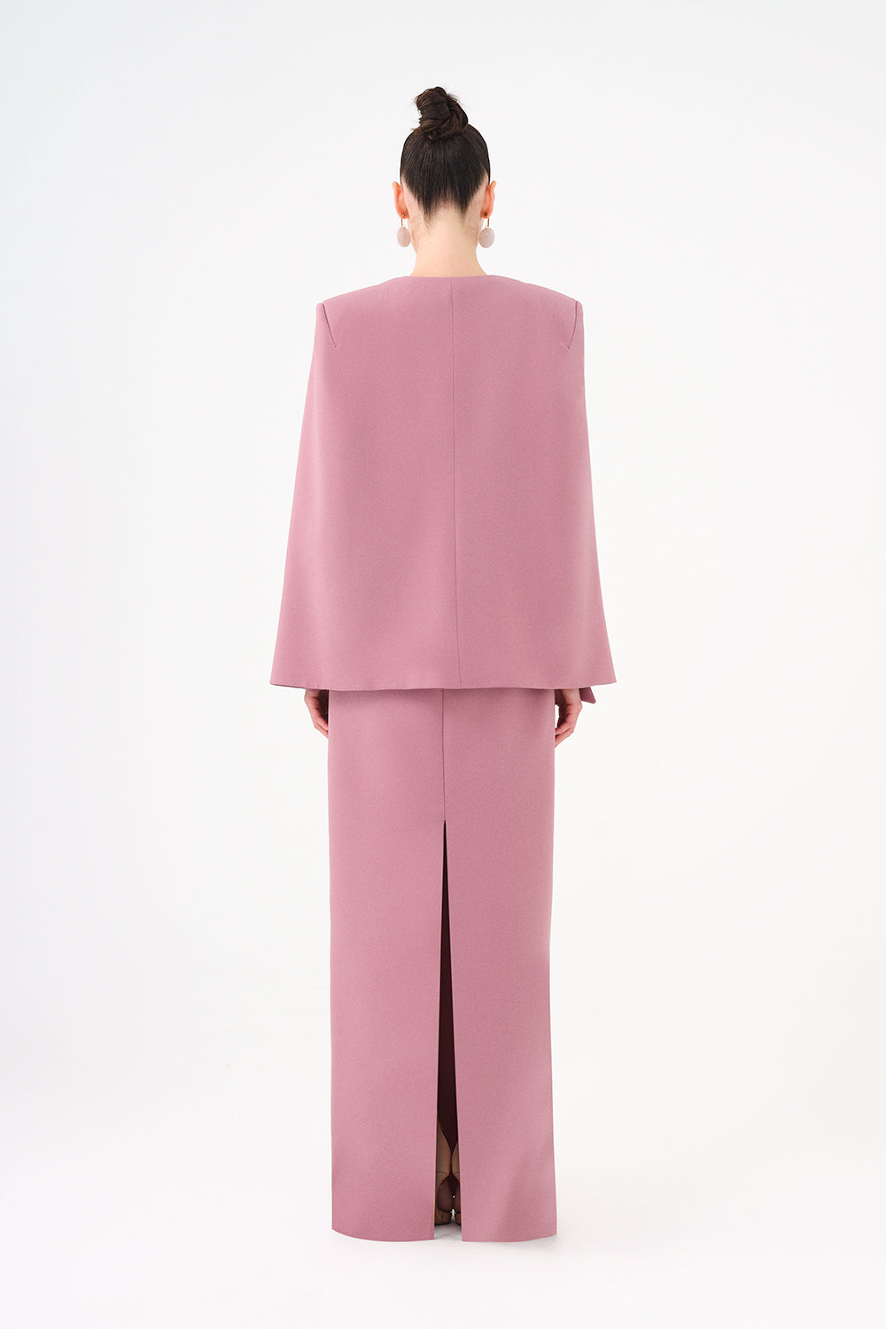 Taş İşleme Detaylı Abiye Elbise - Ceket Takım - 9018C