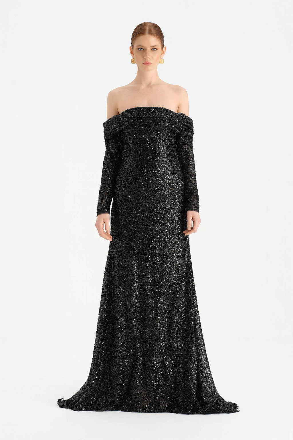 Strapless Crystal-Embellished Evening Dress - 26051C