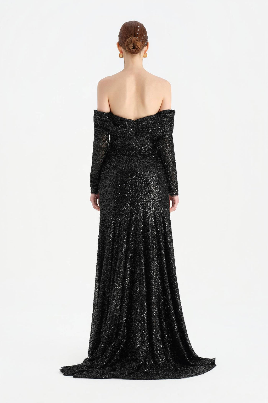 Strapless Crystal-Embellished Evening Dress - 26051C